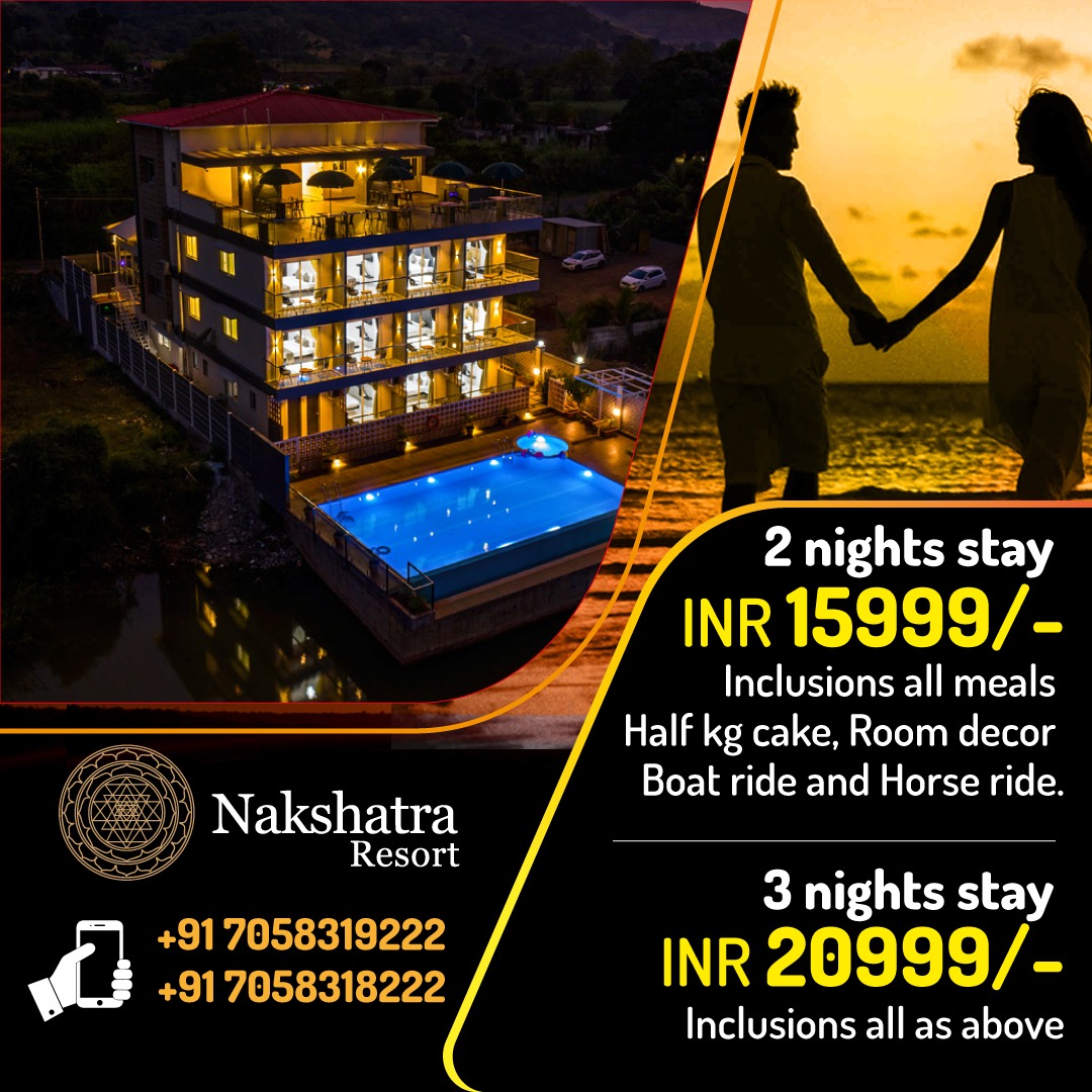 Honeymoon Package Offer - Nakshatra Resort