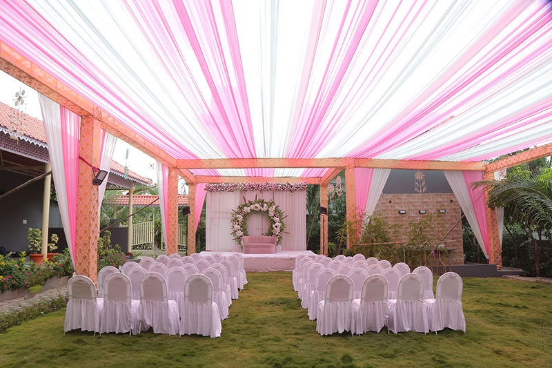 wedding venue destination at nakshatra resort near dhom dam panchgani road wai